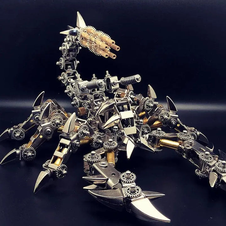 3D Mechanical War Scorpion Puzzle Model DIY Assembly Diybooknookkit