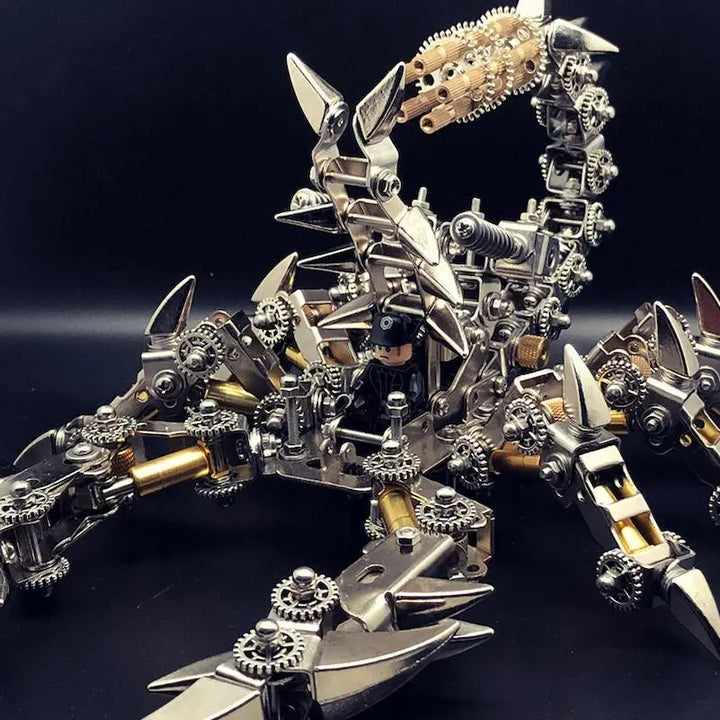 3D Mechanical War Scorpion Puzzle Model DIY Assembly Diybooknookkit