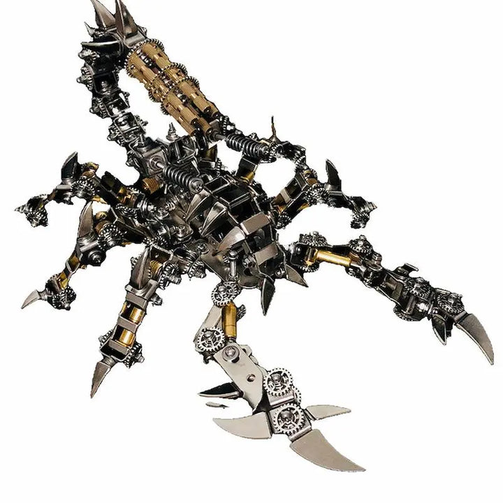 3D Mechanical War Scorpion Puzzle Model DIY Assembly Diybooknookkit