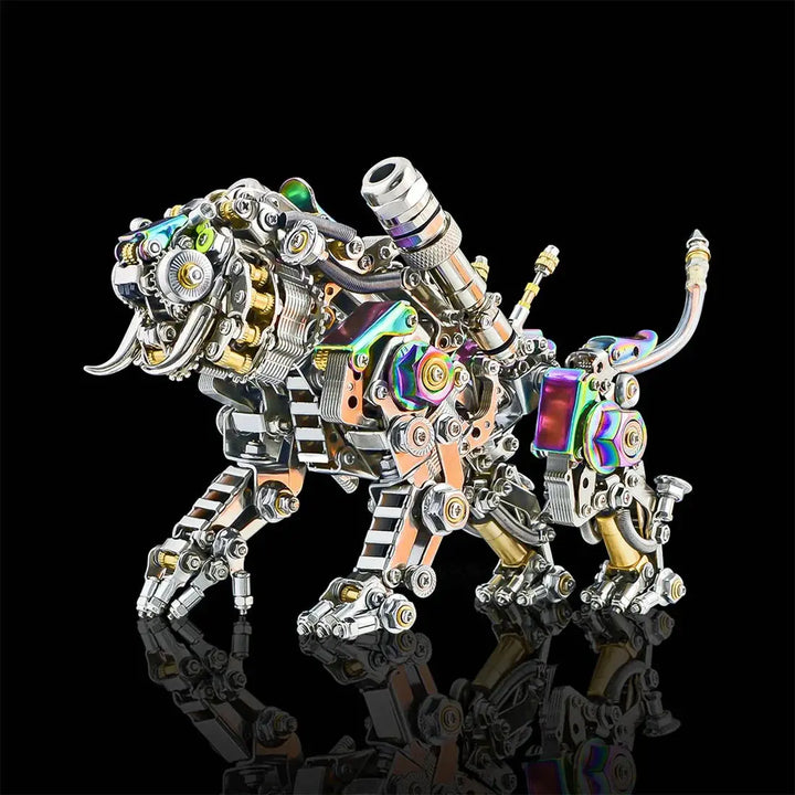 Bengal Tiger 3D Metal Assembly Model Kits 700+ Pieces (Create an Animal Series) Diybooknookkit