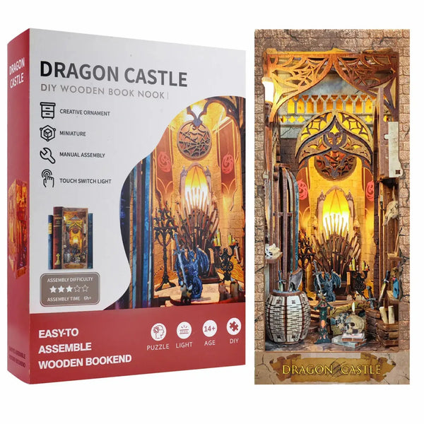 Dragon Castle DIY Book Nook Kit