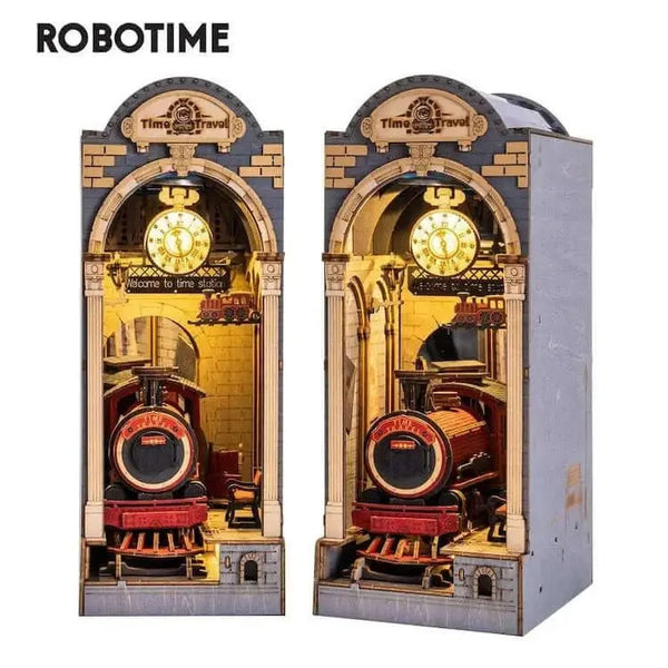ROBOTIME ROLIFE TIME TRAVEL DIY BOOK NOOK KITS