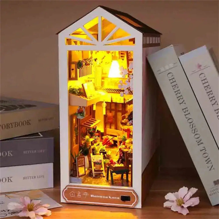 Sakura Town DIY Book Nook Kit - Diy book nook kit