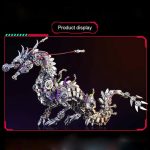 1300PCSMetalRealisticChineseDragonDIY3DPuzzleJigsawModelKitAncientMythicalBeasts_1
