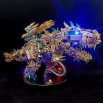1350PCS_DifficultModelKits3DMechanicalTyrannosaurusRexModelKitBigDinosaur_1