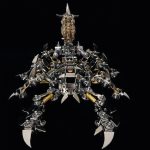 3DMechanicalWarScorpionPuzzleModelDIYAssembly_1