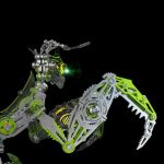 3DMetalMechanicalMantis1200PCSPuzzleModelKitInsectSeries_9