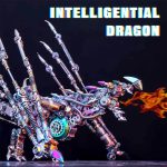 Adult1300PCSMetalPuzzlemodelWesternDragonCyberpunk_1