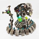 Metal_king_cobra_1200PCS_3D_DIY_technological_mechanical_model_assembly_kit_for_adult_4