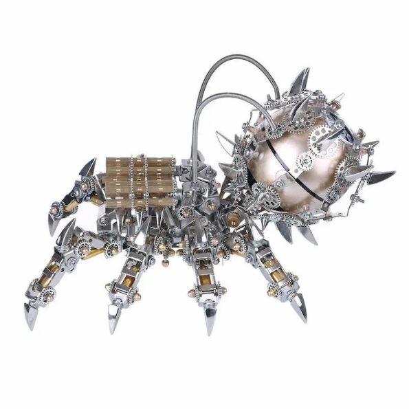 Music model kit Speaker 2-in-1 Mechanical Tarantula Scorpion 3D Puzzle Assembly Kit Diybooknookkit
