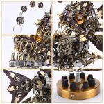 SteampunkAnglerfishDIY3DMetalPuzzleModelKitwithBase_6