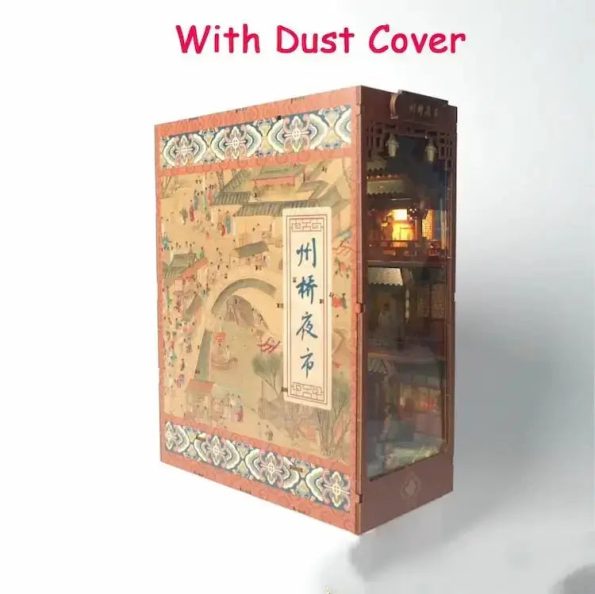 CHINESE ANCIENT NIGHT MARKET DIY BOOK NOOK KIT - Diy book nook kit