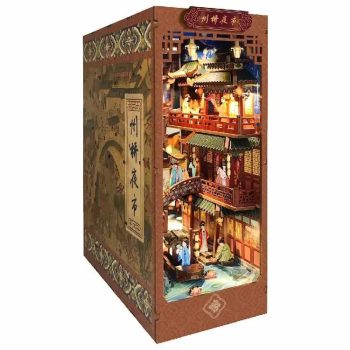 CHINESE ANCIENT NIGHT MARKET DIY BOOK NOOKS