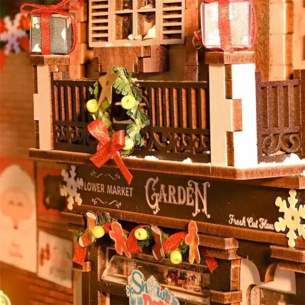 Christmas Crazy Night DIY Book Nooks
