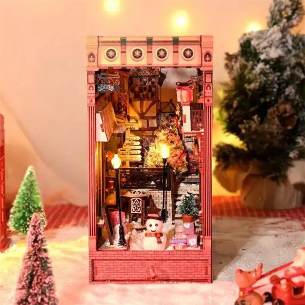Christmas Crazy Night DIY Book Nooks