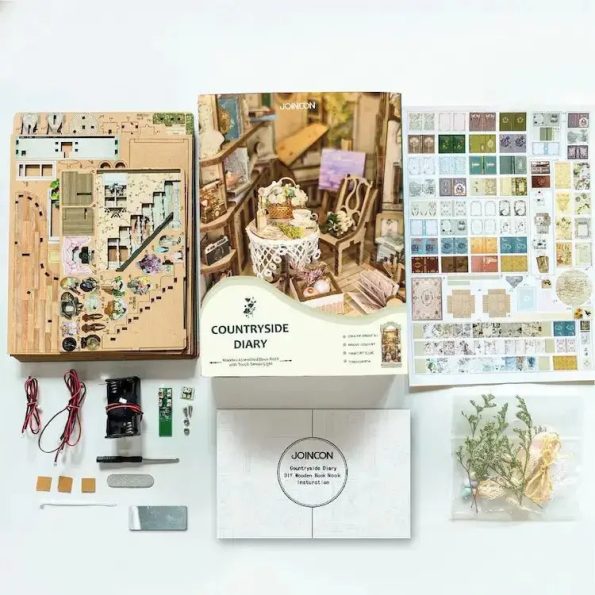 COUNTRYSIDE DIARY DIY BOOK NOOKS