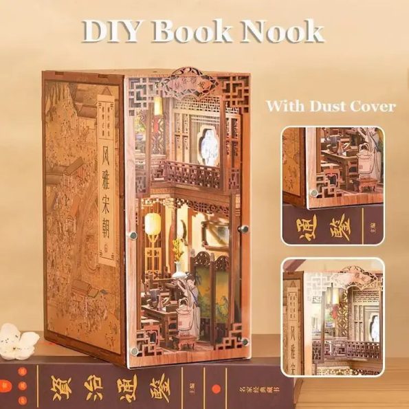 CUTEBEE ELEGANT SONG DIY BOOK NOOKS KIT