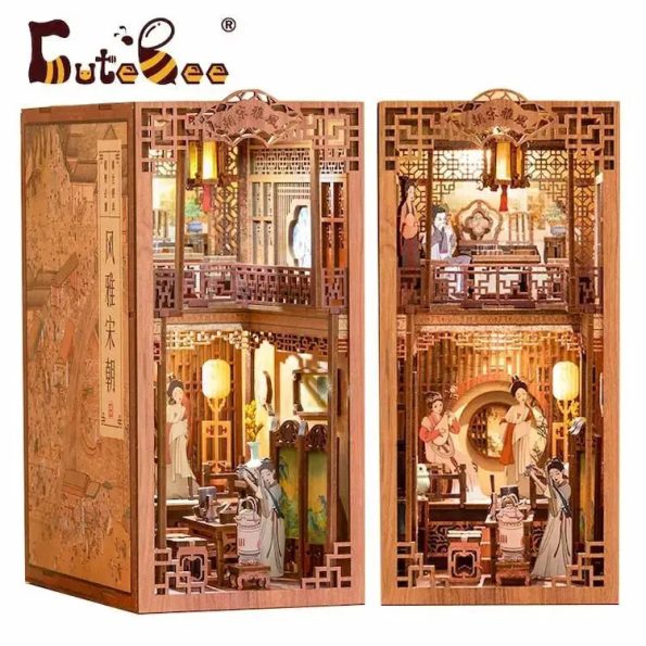 CUTEBEE ELEGANT SONG DIY BOOK NOOKS KIT