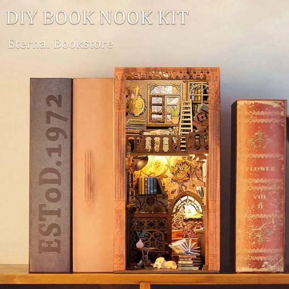 CUTEBEE ETERNAL BOOK STORE DIY BOOK NOOK KIT - Diy book nook kit
