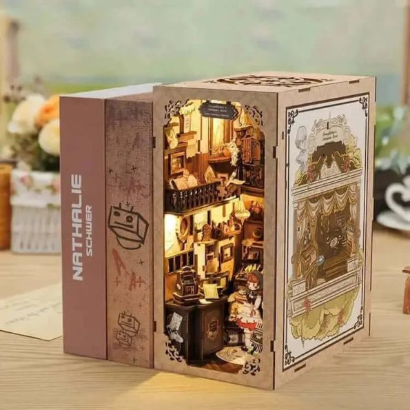 CUTEBEE GRANDFATHER'S ANTIQUE STORE DIY BOOK NOOK KIT - Diy book nook kit