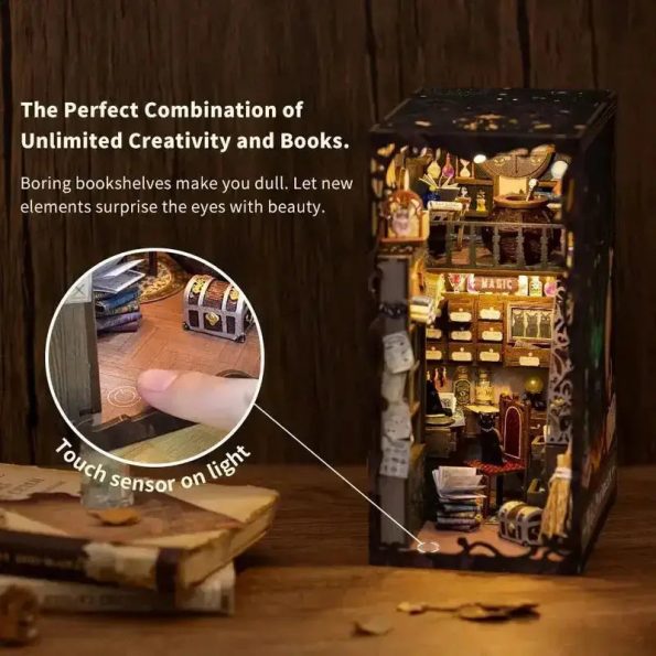 CUTEBEE MAGIC PHARMACIST DIY BOOK NOOK KIT - Diy book nook kit