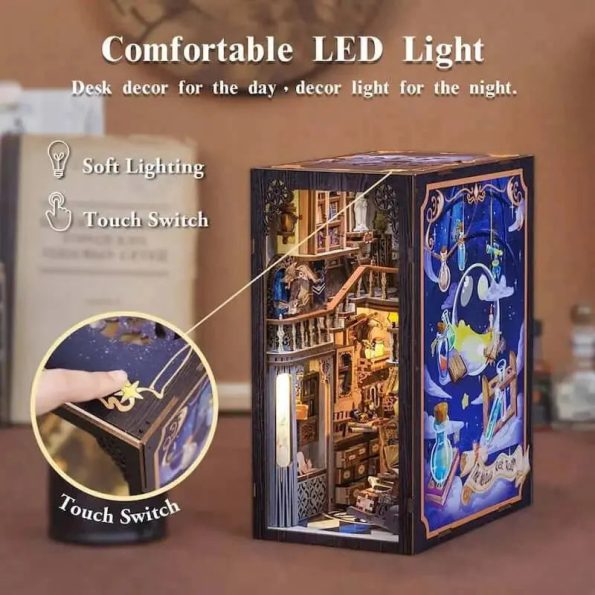CUTEBEE NEBULA COMMON ROOM DIY BOOK NOOK KIT - Diy book nook kit