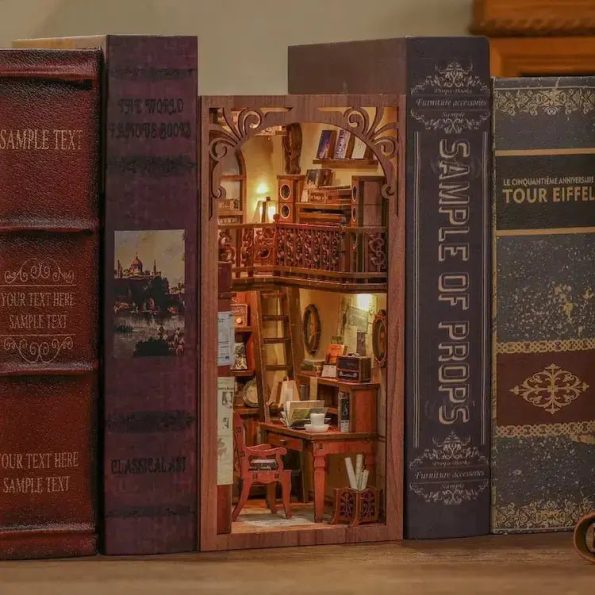 CUTEBEE THE SECRET RHYTHM DIY BOOK NOOK KITS - Diy book nook kit
