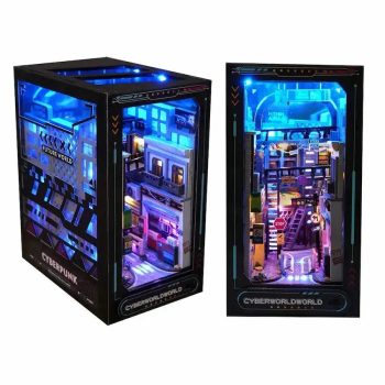 Cyberpunk Book Nook Kit (45 Leds)