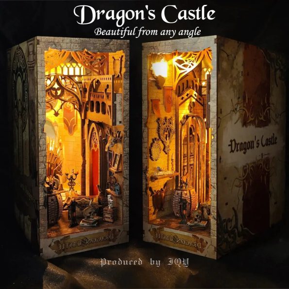 Dragon Castle DIY Book Nook Kit