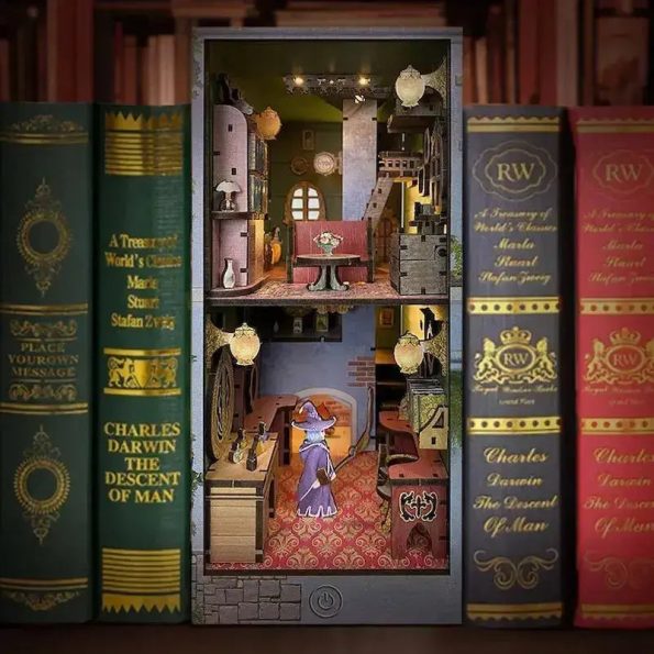 Magic Potion House DIY Book Nook Kit - Diy book nook kit