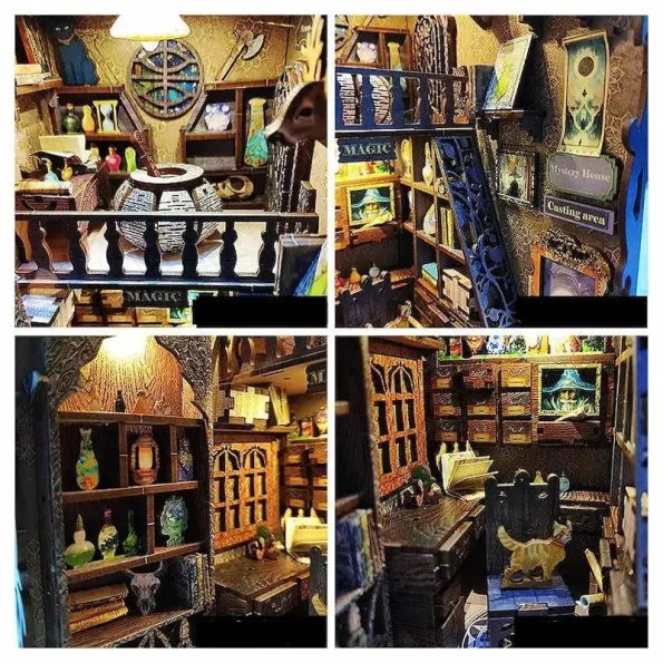 Magic School DIY Book Nook Kit - Diy book nook kit