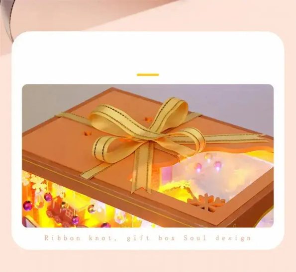 Merry Christmas DIY Book Nook Kit - Diy book nook kit