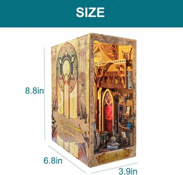 Dragon Castle DIY Book Nook Kit