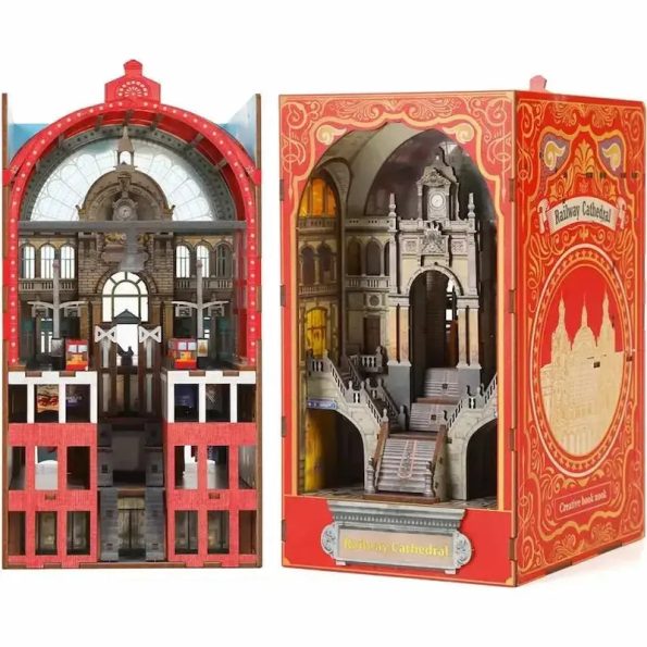Railway Cathedral DIY Book Nooks