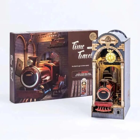 ROBOTIME ROLIFE TIME TRAVEL DIY BOOK NOOK KIT - Diy book nook kit