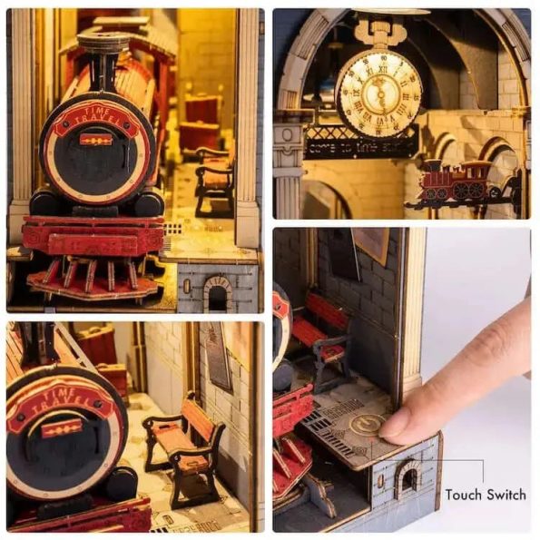 ROBOTIME ROLIFE TIME TRAVEL DIY BOOK NOOK KIT - Diy book nook kit