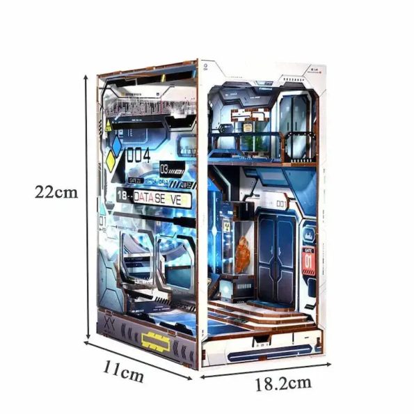 Sci-fi Alien Hub DIY Book Nook Kit - Diy book nook kit