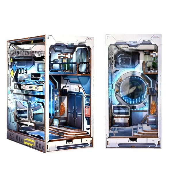 Sci-fi Alien Hub DIY Book Nooks