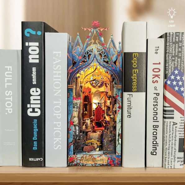 Twilight Castle DIY Book Nook Kit - Diy book nook kit